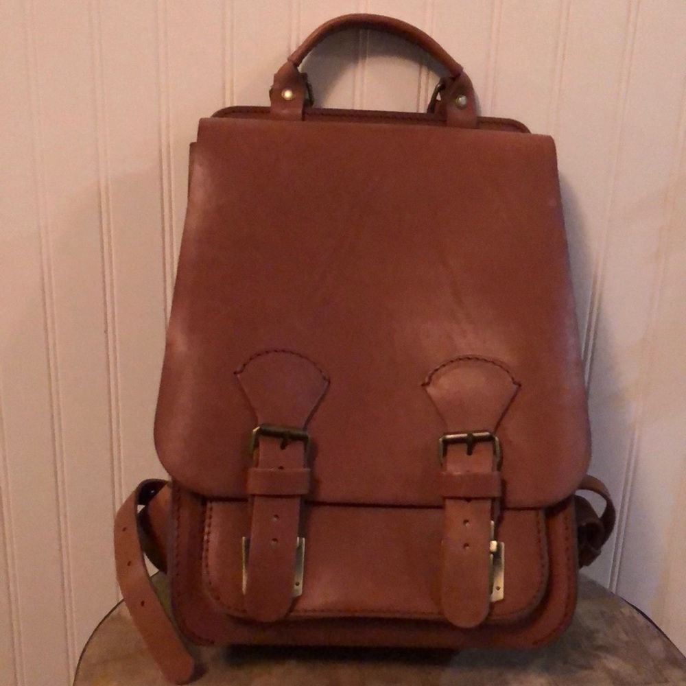 Leather Backpack